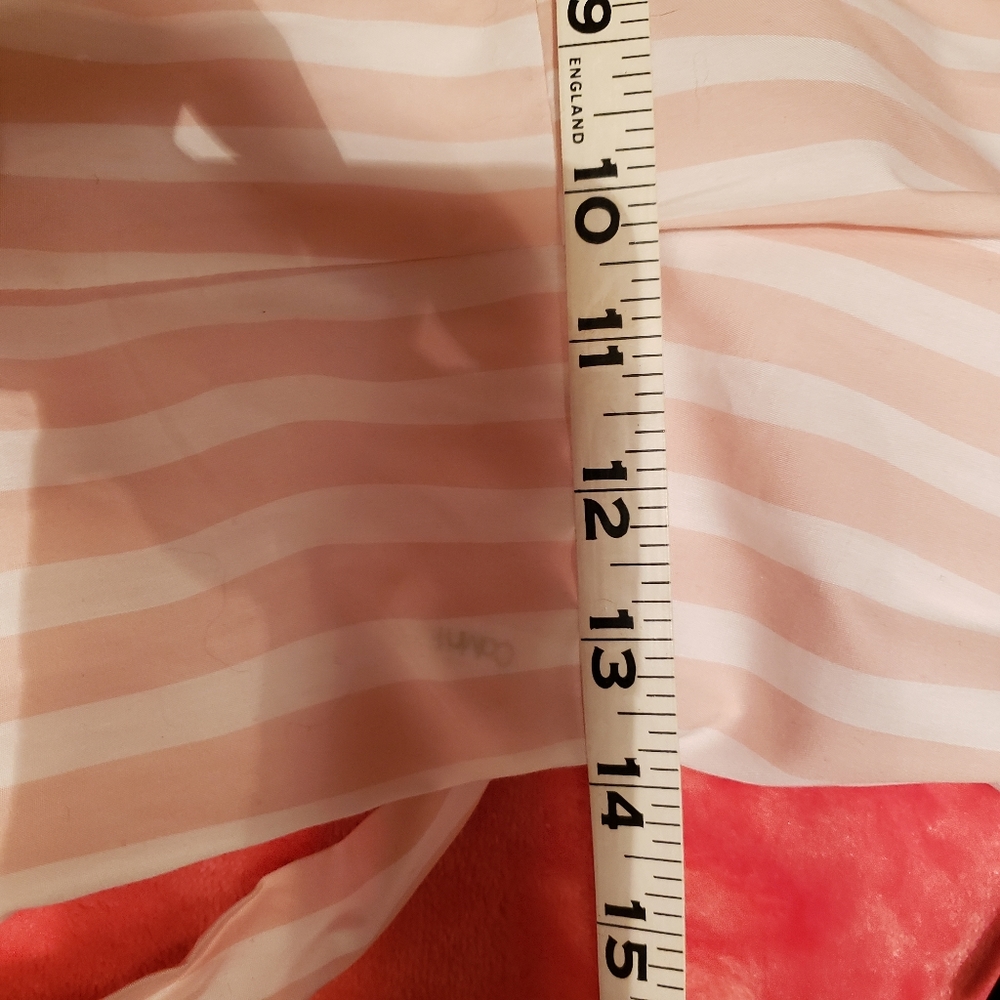 NWT CALVIN KLEIN cream/white striped shirt cotton dress (2) - Picture 12 of 15